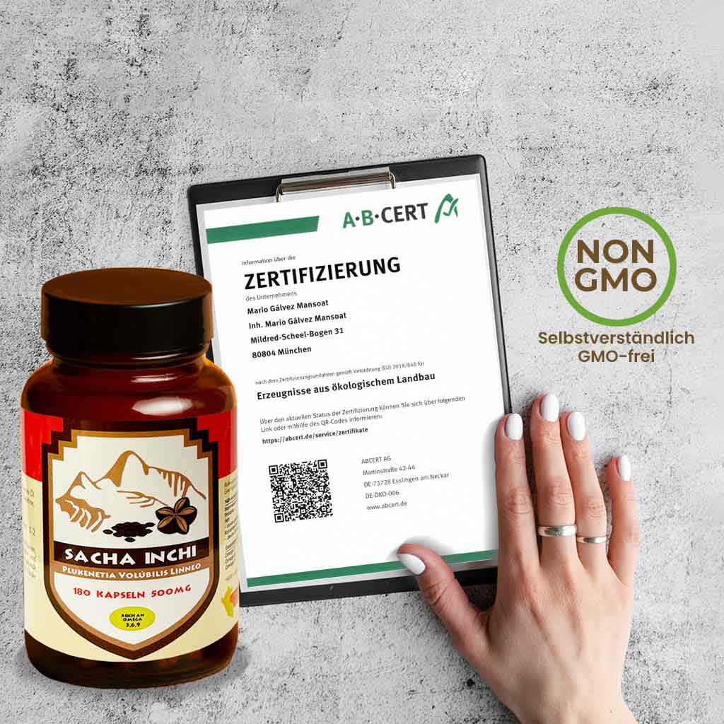 Sacha Inchi 180 Kapseln - Sana-Versand