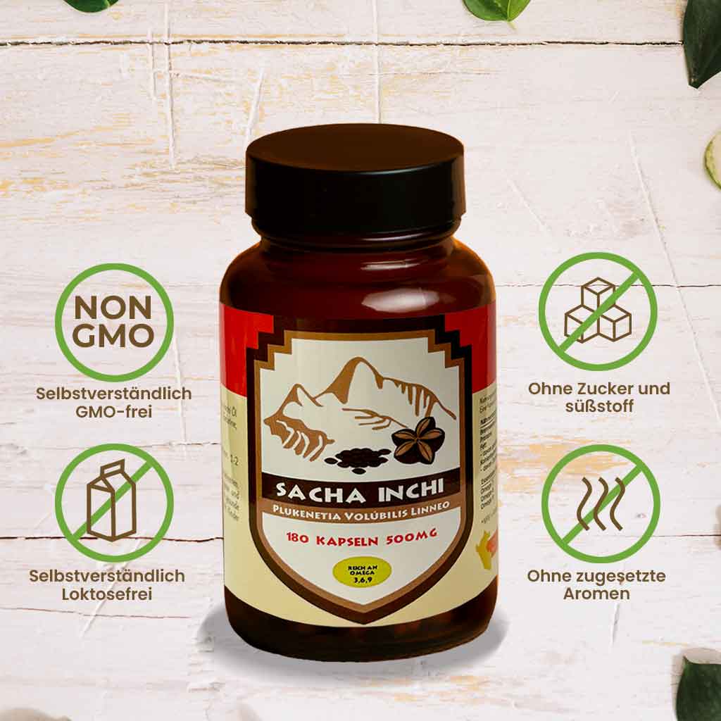 Sacha Inchi 180 Kapseln - Sana-Versand