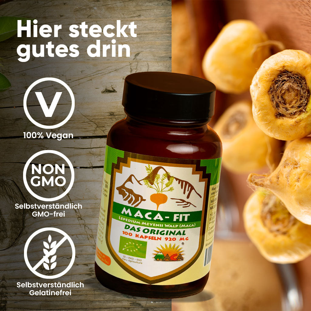 Maca Fit 100 BIO - Sana-Versand