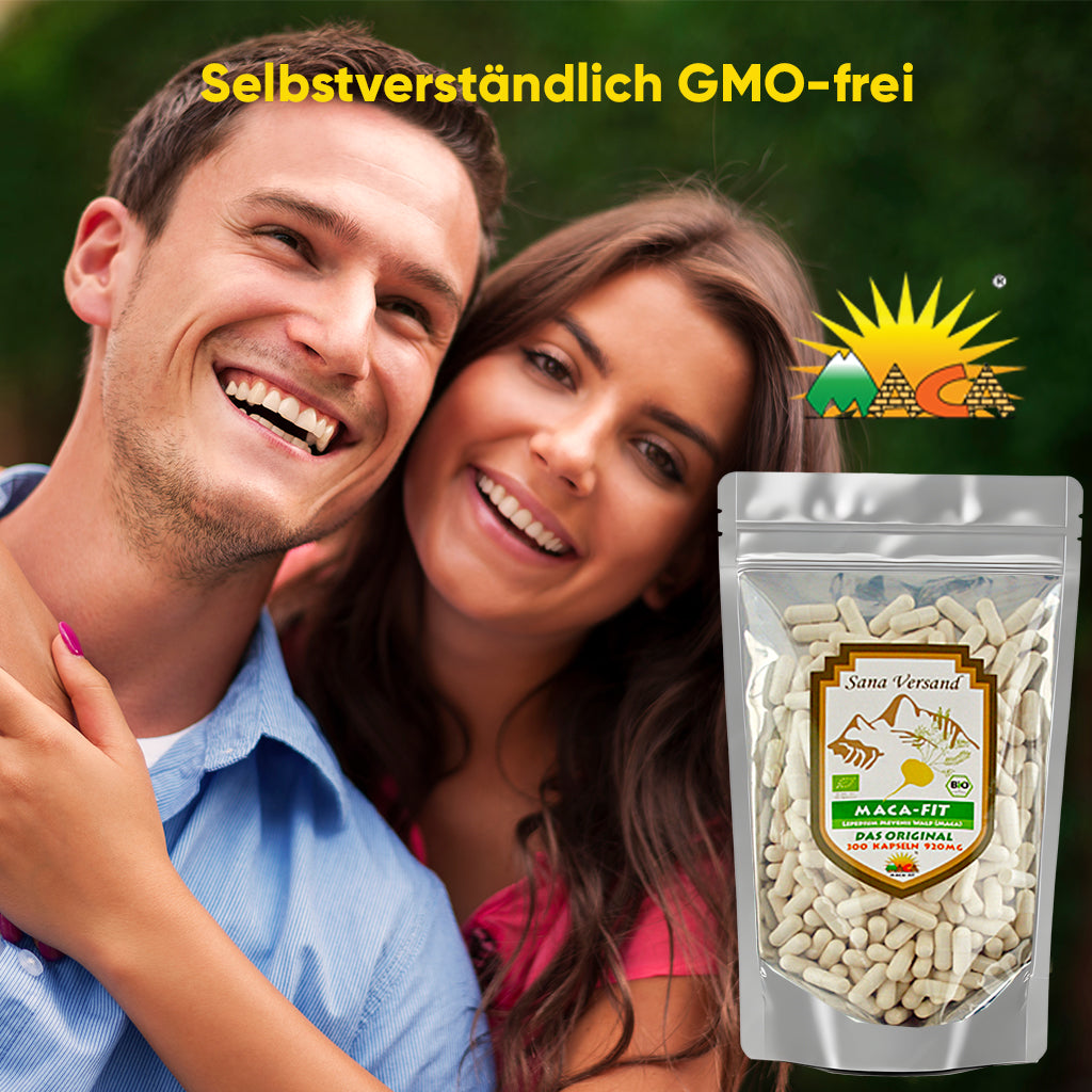 Maca Kapseln 300 Gelb