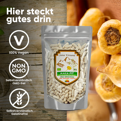 Maca Kapseln 300 Gelb - Sana-Versand