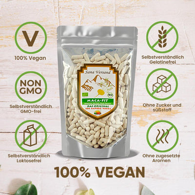 Maca Kapseln 300 Gelb