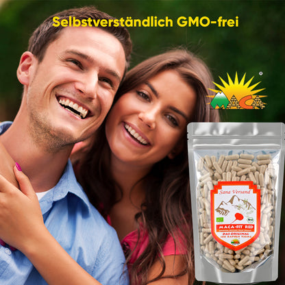 Rote Maca Kapseln 300