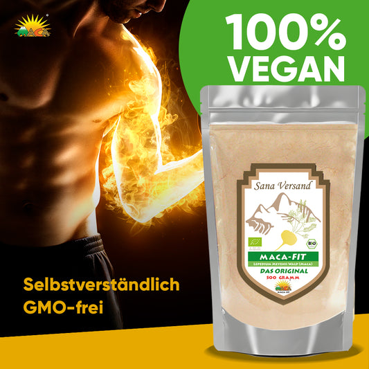 Gelbe Maca Pulver 500g BIO