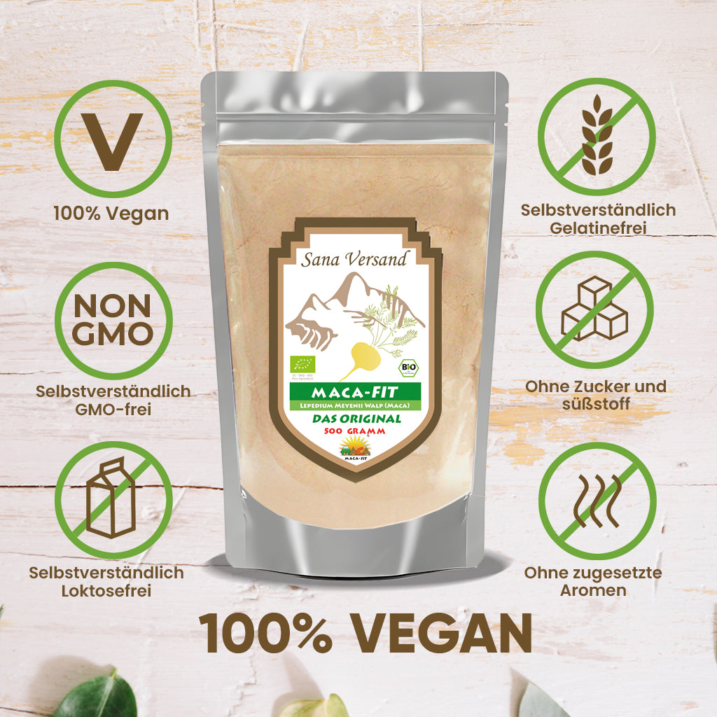 Gelbe Maca Pulver 500g