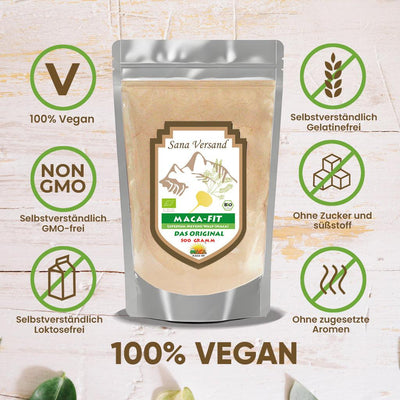 Gelbe Maca Pulver 500g BIO