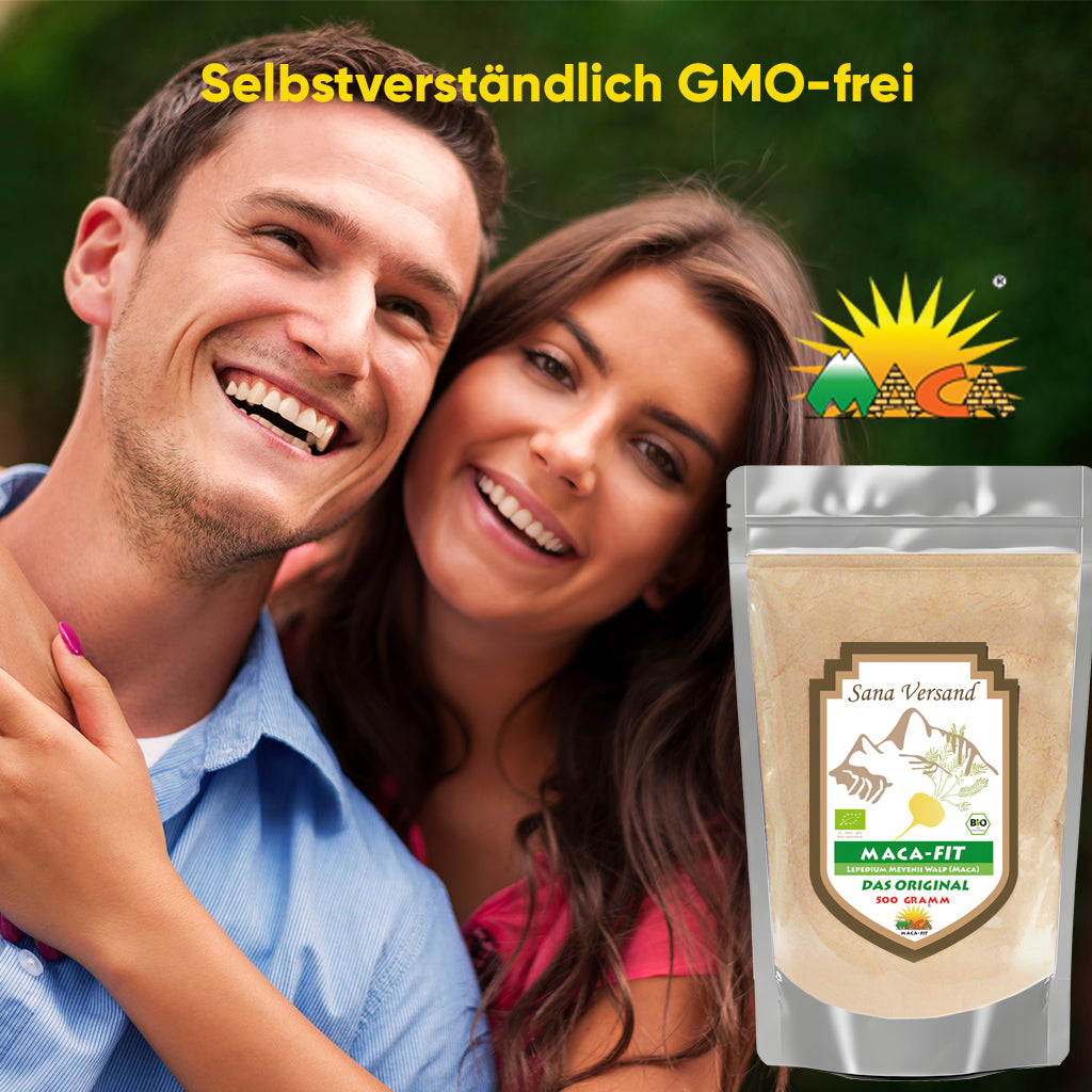 Gelbe Macca Pulver 500