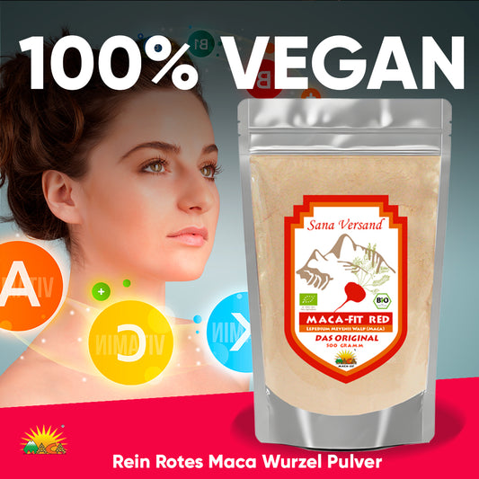 Rotes Maca Pulver 500g BIO